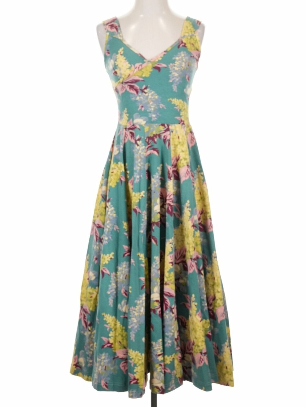 Effie's Heart multicoloured floral maxi tank dress Small.